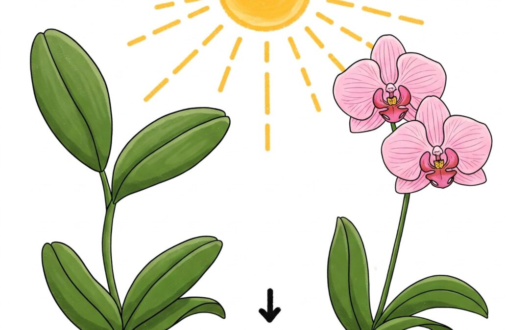 Fotoperiodos en las orquídeas